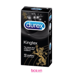 Durex Kingtex thiết kế nhỏ ôm sát siêu kích thích (12 chiếc)