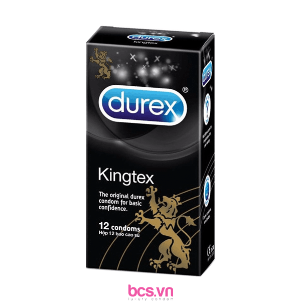 Bcs Durex Kingtex thiết kế siêu kích thích (12 chiếc)