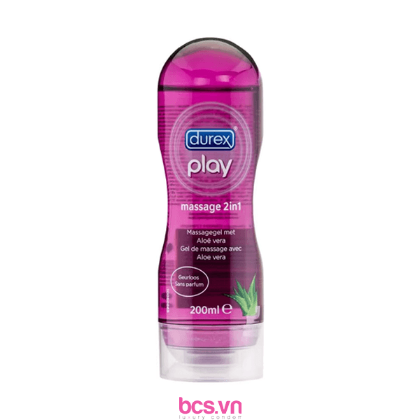 Gel bôi trơn Durex Play Massage 2in1 bảo vệ cuộc yêu