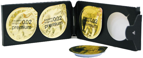 Bao Cao Su cao cấp Sagami Original 0.02 Premium – Hộp 4 chiếc