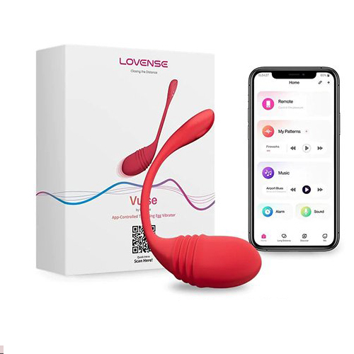 Lovense Vulse- trứng rung thụt thông minh điều khiển qua app