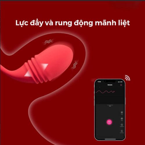 Lovense Vulse- trứng rung thụt thông minh điều khiển qua app