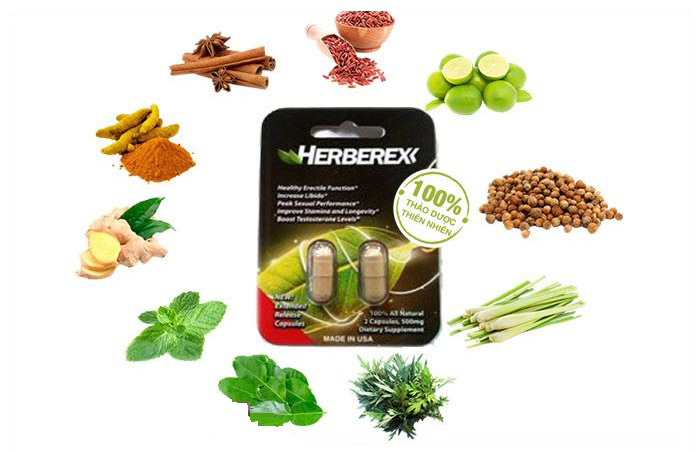 Herberex USA – Thảo dược tăng cường sinh lực nhanh chóng