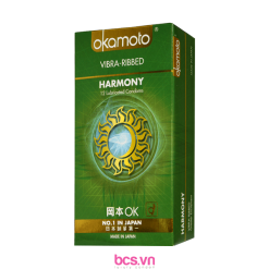 Bao cao su Okamoto Harmony gai gân mê mẩn (10 chiếc)