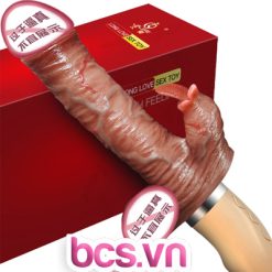 Dương vật giả siêu mềm rung thụt liếm cực phê