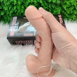 Dương vật giả hít đất rung ngoáy Super Man