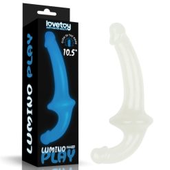 Dương vật Lovetoy Lumino 2 đầu trong suốt cho Less