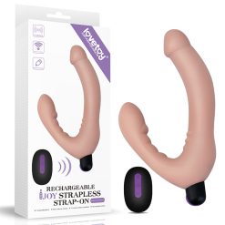 Dương vật silicon 2 đầu siêu mềm có rung điều khiển xa